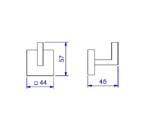 Cabide Deca Clean Red Gold - 2060.GL.CLN.RD
