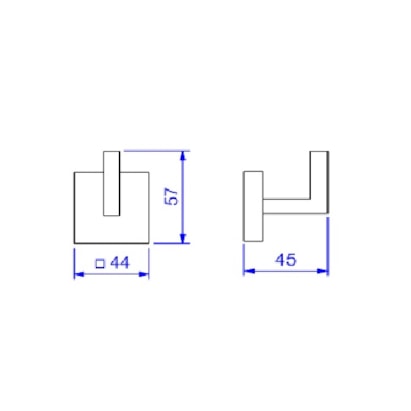 Cabide Deca Clean Red Gold - 2060.GL.CLN.RD