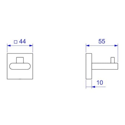 Cabide Deca Polo Gold - 2060.GL33