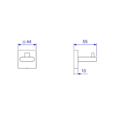 Cabide Deca Polo Red Gold - 2060.GL33.RD