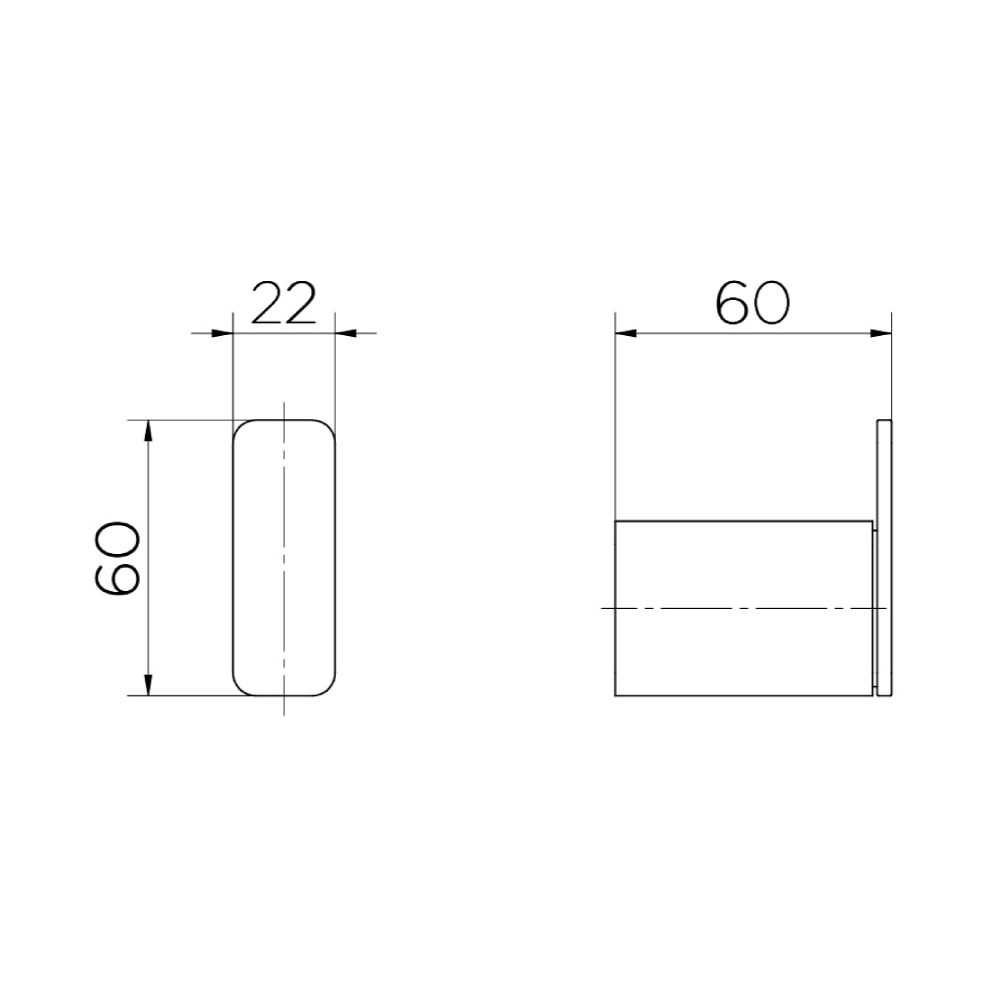 Cabide Docol Flat Ouro Polido - 960943
