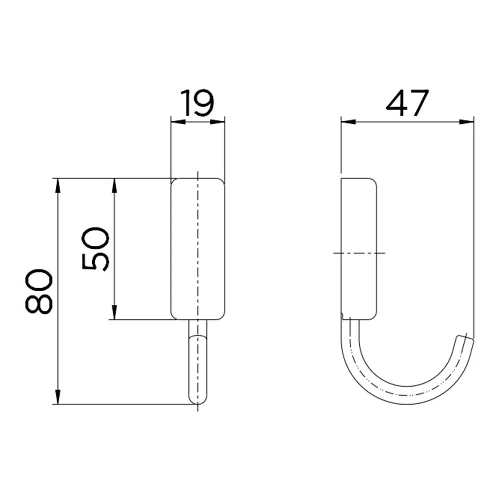 Cabide Docol Idea Cromado - 00585906
