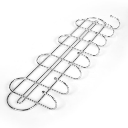 Cabide Niquelar 8 Ganchos Cromado