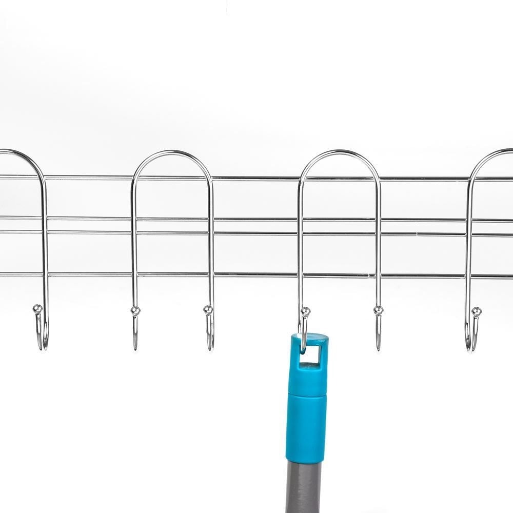 Cabide Niquelar 8 Ganchos Cromado