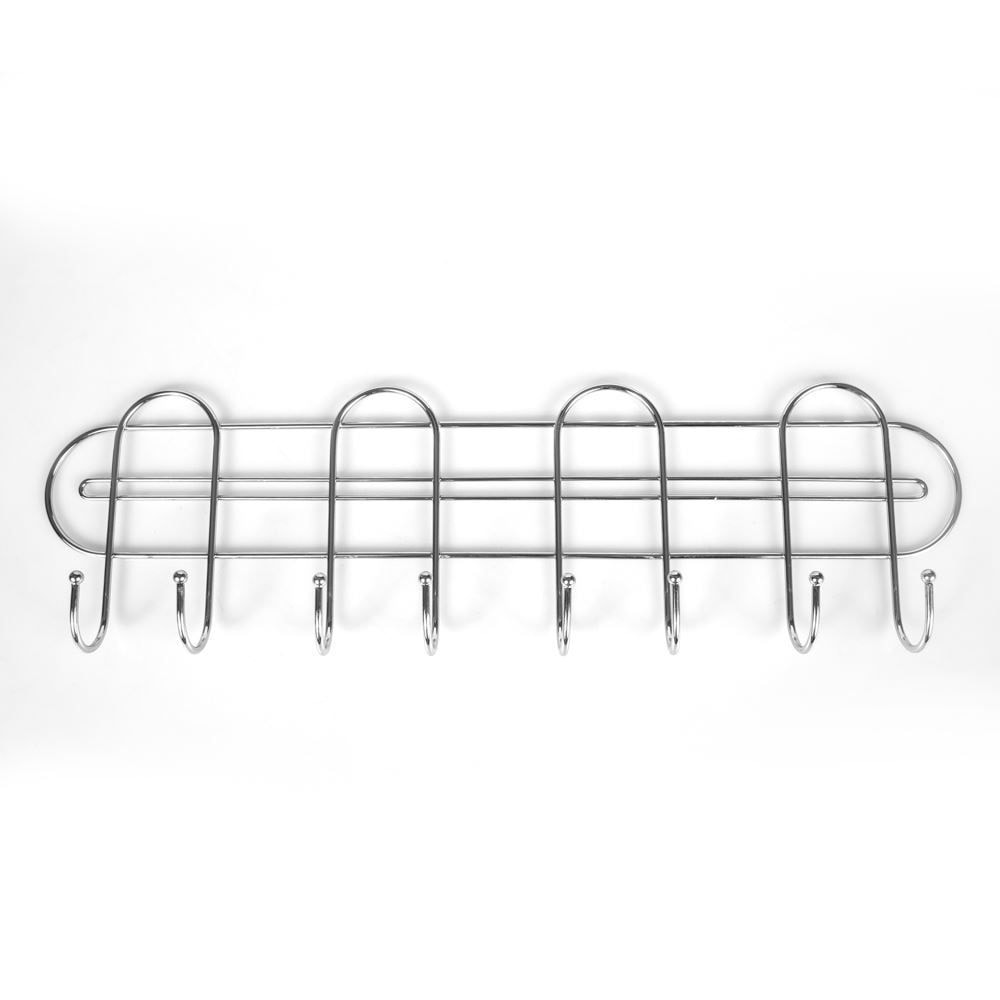 Cabide Niquelar 8 Ganchos Cromado
