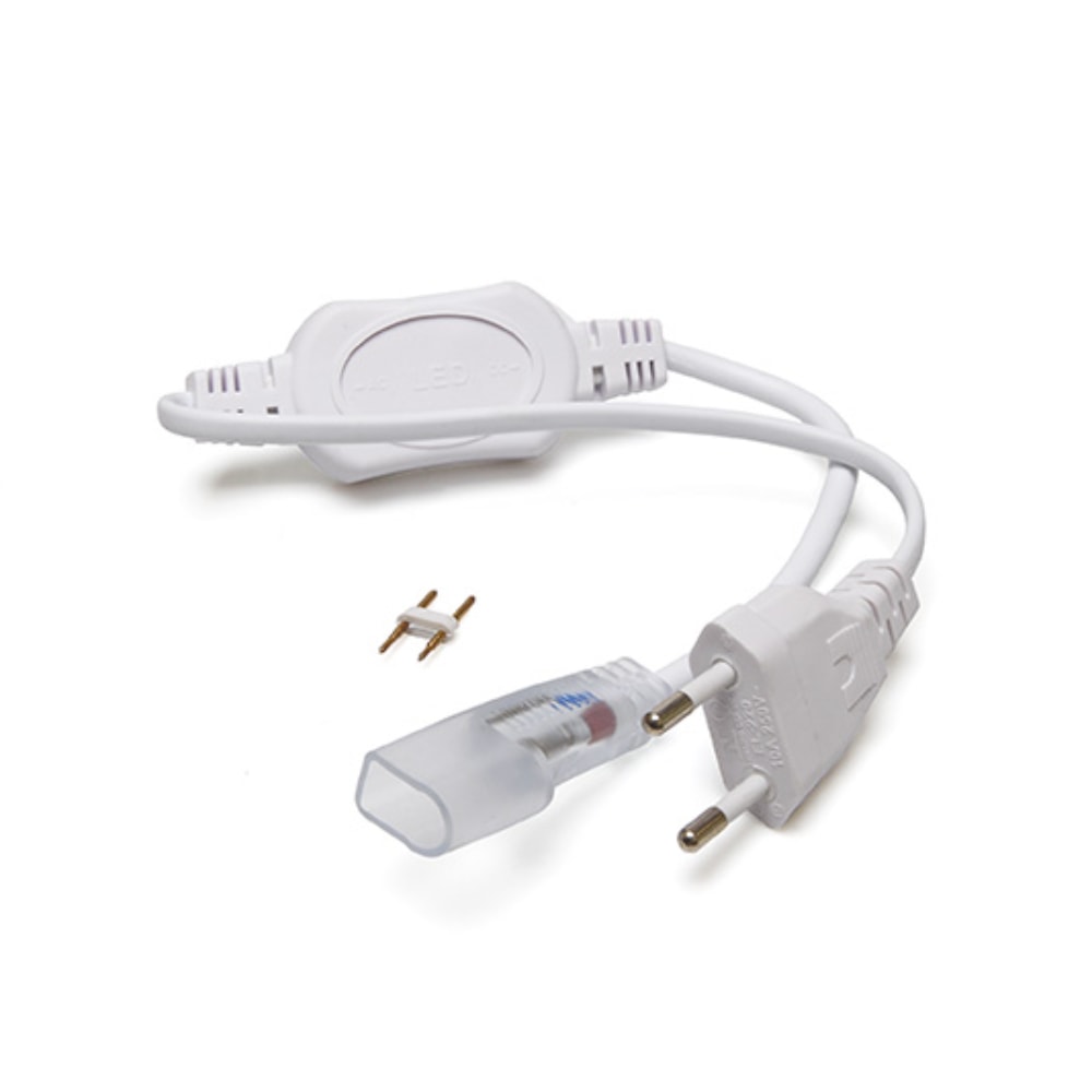 Cabo de Força Taschibra A51 Para Fita Led Neon Flex Bivolt