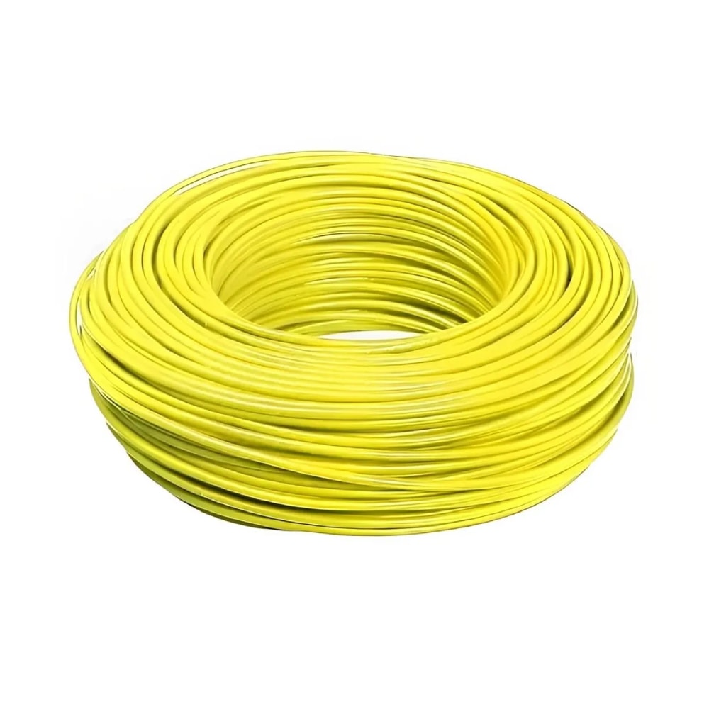 Cabo Flexível 1,5mm Cobrecom 100 Metros Amarelo