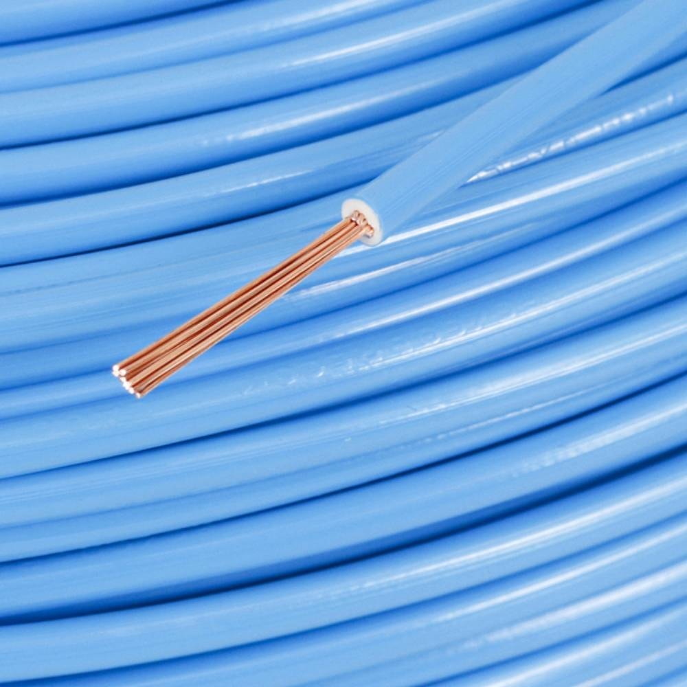 Cabo Flexível 1,5mm Cobrecom 100 Metros Azul Claro - 1150402401