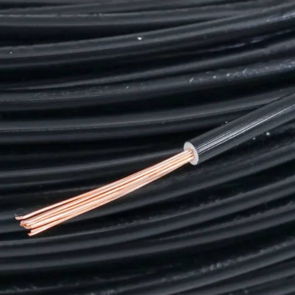 Cabo Flexível 1,5mm Cobrecom 100 Metros Preto - 1150404401