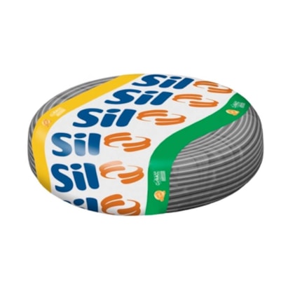 Cabo Flexível 1,5mm SIL 100 Metros Cinza - 3.017