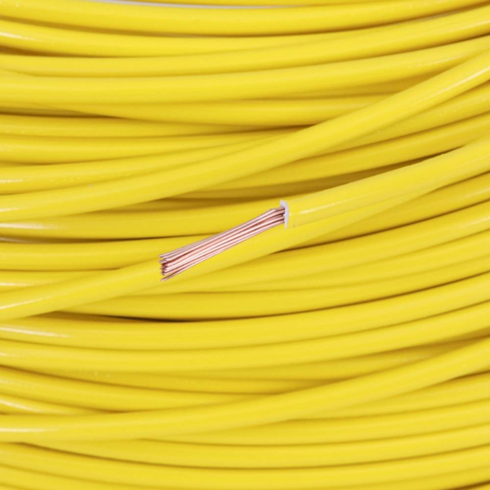 Cabo Flexível 2,50mm Cobrecom 100 Metros Amarelo - 1150501401