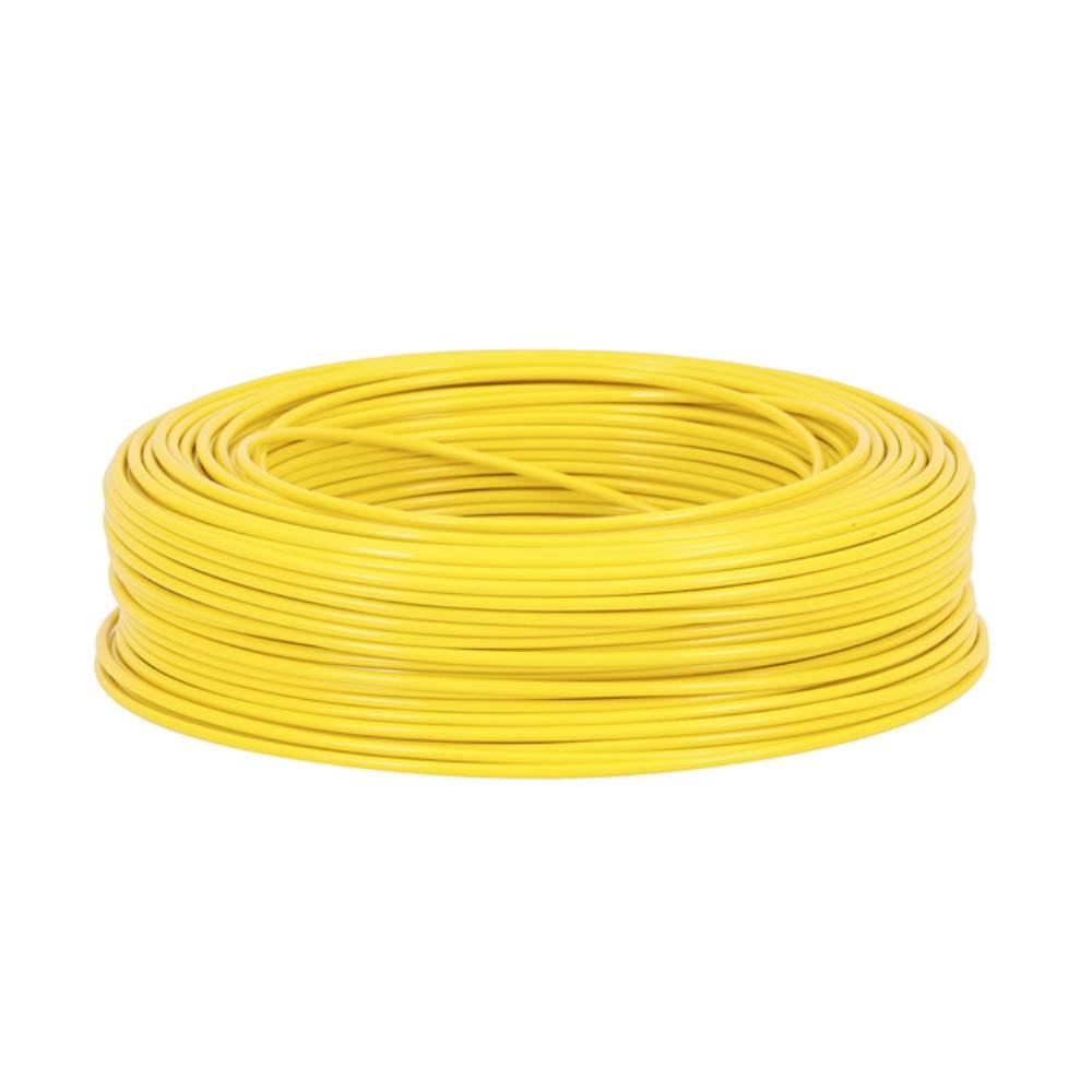 Cabo Flexível 2,50mm Cobrecom 100 Metros Amarelo - 1150501401