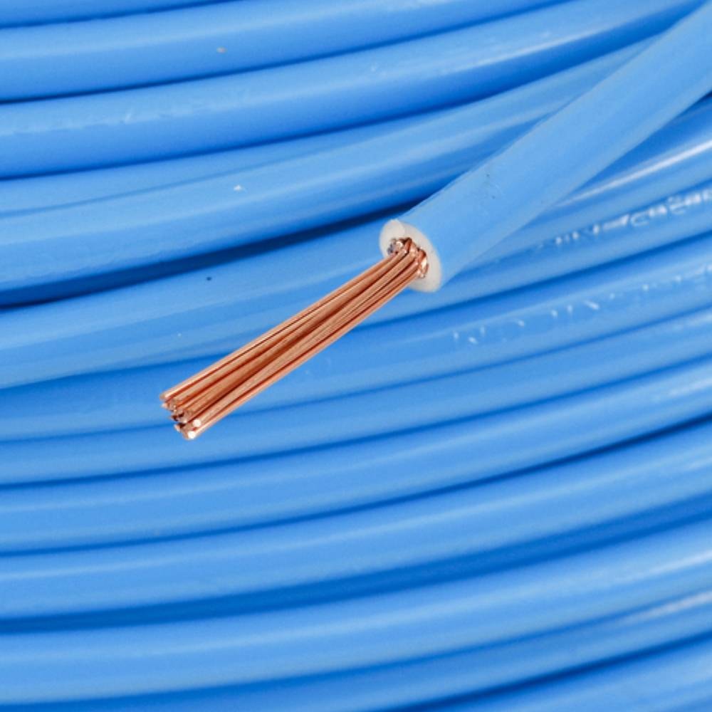 Cabo Flexível 2,50mm Cobrecom 100 Metros Azul Claro - 1150502404