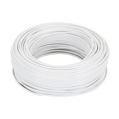 Cabo Flexível 2,50mm Cobrecom 100 Metros Branco - 1150503404