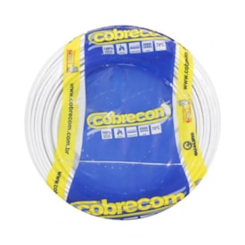 Cabo Flexível 2,50mm Cobrecom 100 Metros Branco - 1150503404