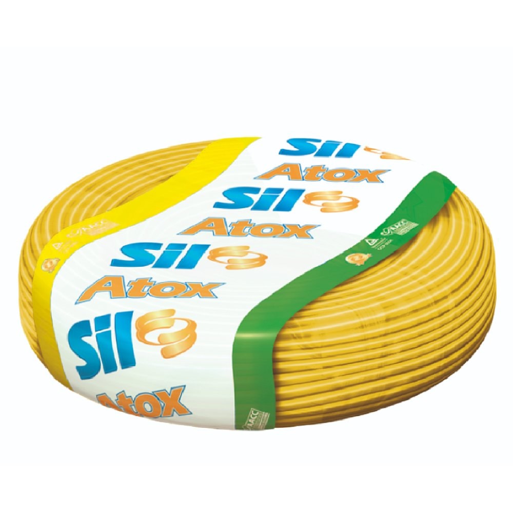 Cabo Flexível 2,5mm SIL 100 Metros Amarelo