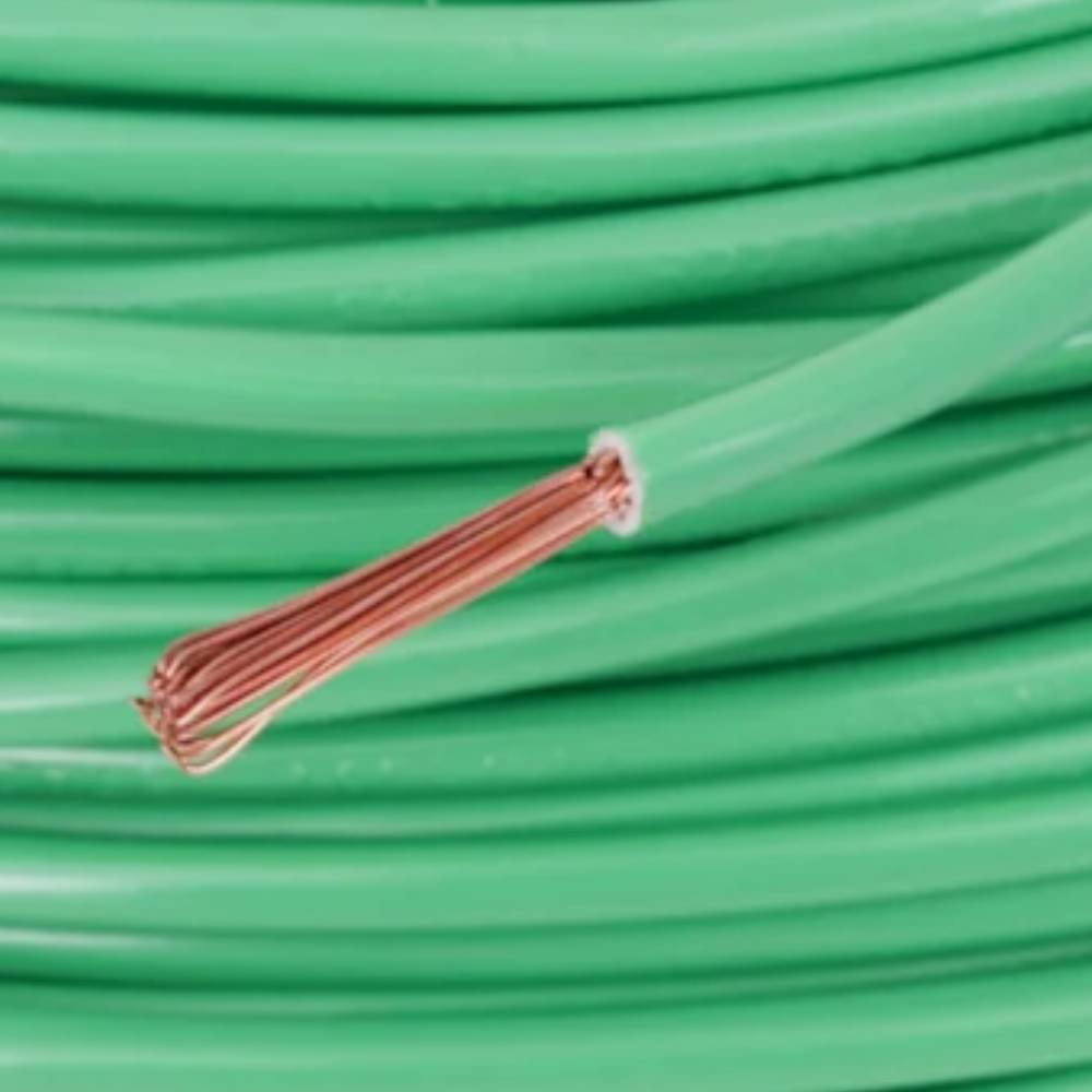 Cabo Flexível 4,00mm Cobrecom 100 Metros Verde - 1150605401