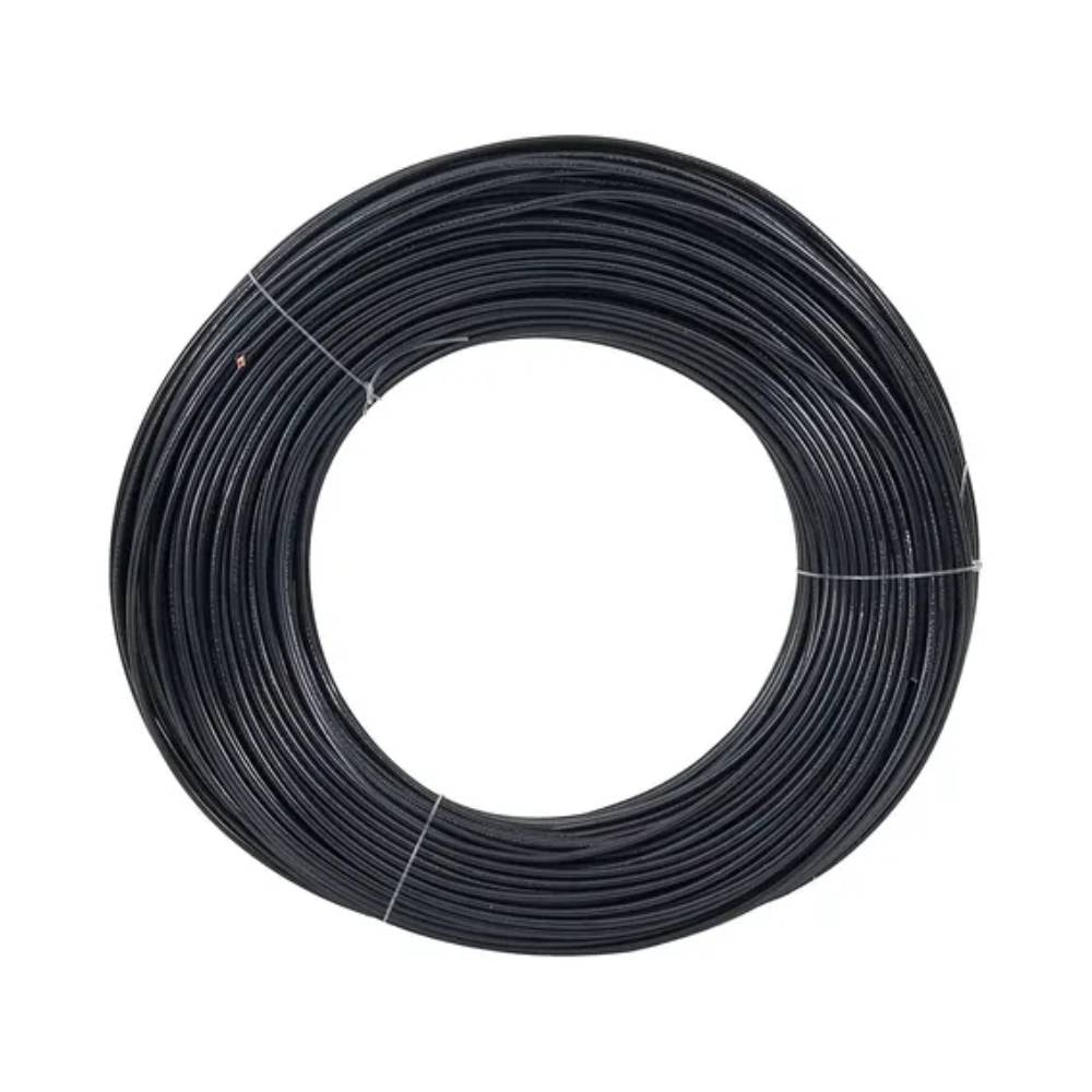 Cabo Flexível 6,00mm Cobrecom 100 Metros Preto - 1150704401
