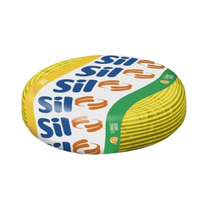 Cabo Sólido 4,00mm SIL Amarelo