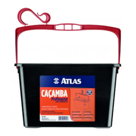 Caçamba para Pintura 10L Preto 610P Atlas