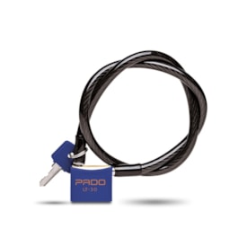 Cadeado para Bicicleta Pado 30x600mm SM Azul - 54017276