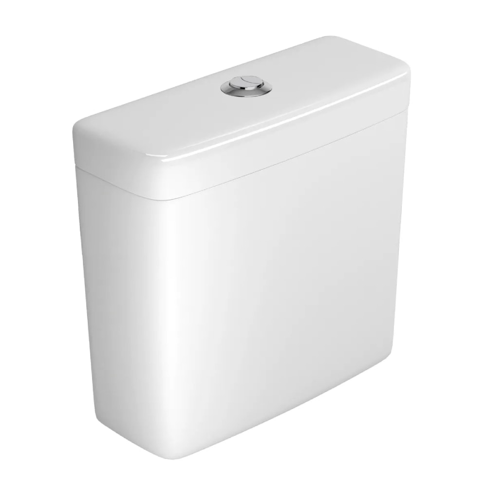 Caixa Acoplada com Acionamento Duplo Deca Monte Carlo/Vogue Plus/Level/Flex/Clean Branca - CD.01F.17