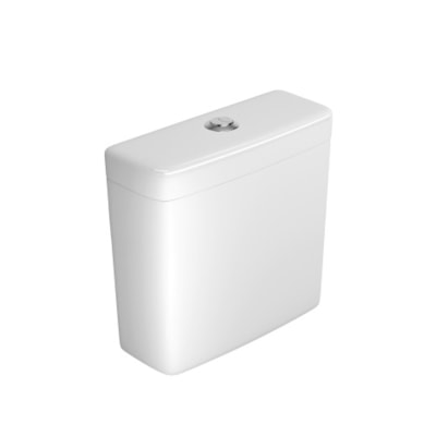 Caixa Acoplada com Acionamento Duplo Deca Monte Carlo/Vogue Plus/Level/Flex/Clean Branca - CD.01F.17