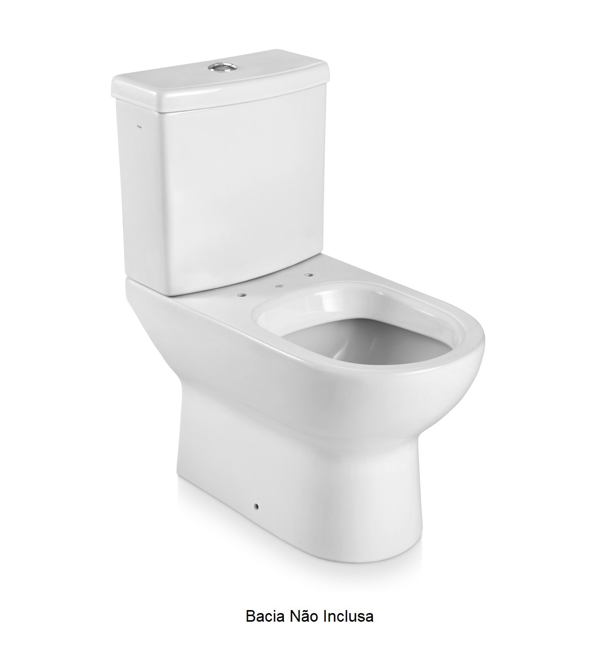 Caixa Acoplada com Acionamento Duplo Icasa Vesuvio Branca - IC6400