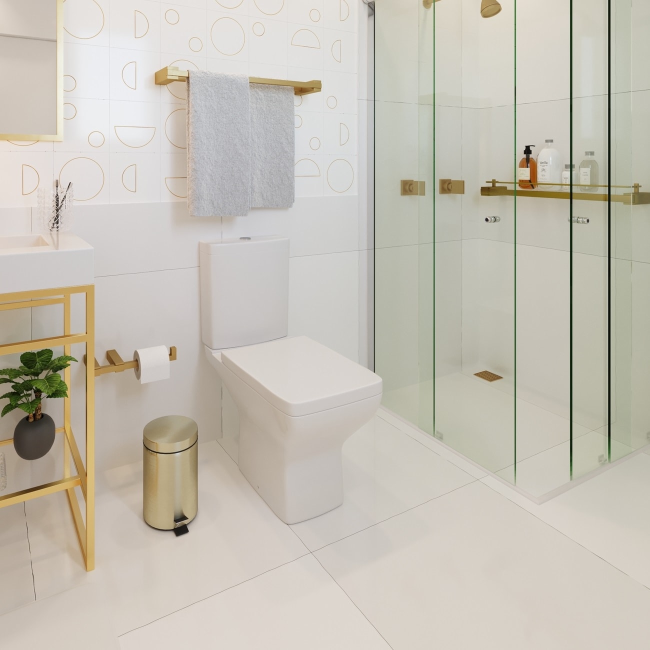 Caixa Acoplada com Acionamento Duplo Incepa Boss Ecoflush Branca - 1895700015100