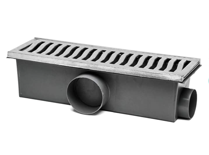 Caixa Coletora Costa Navarro com Grelha Saída Lateral 14x49cm - 239