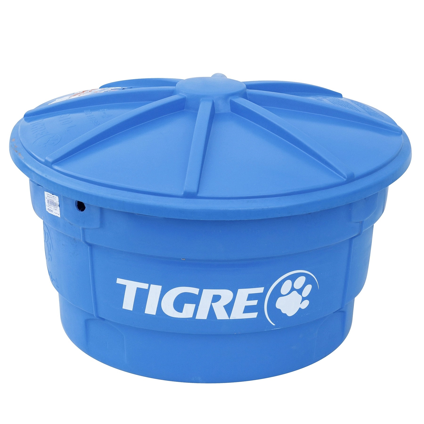 Caixa d'Água 310 Litros Tigre Redonda com Tampa - 22993119