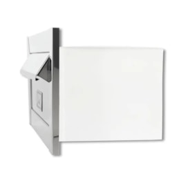 Caixa de Correio para Muro Rosin HD Inox - 1000