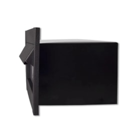 Caixa de Correio para Muro Rosin HD Inox Jornal Preto - P1003