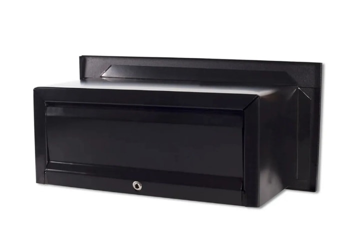 Caixa de Correio para Muro Rosin HD Preto - P1000