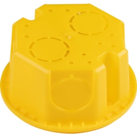 Caixa De Embutir Octogonal 3x3 Tramontina Amarela - 57500/043