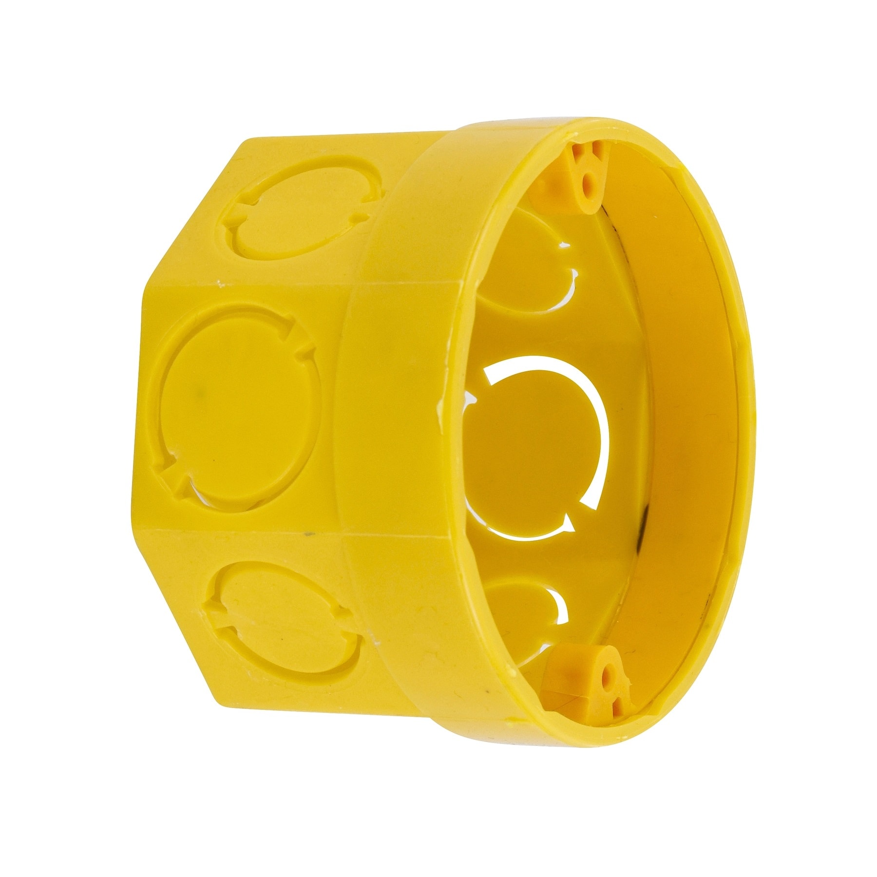 Caixa de Luz Tigre 3x3 Octogonal com Anel Deslizante Amarela - 33043171