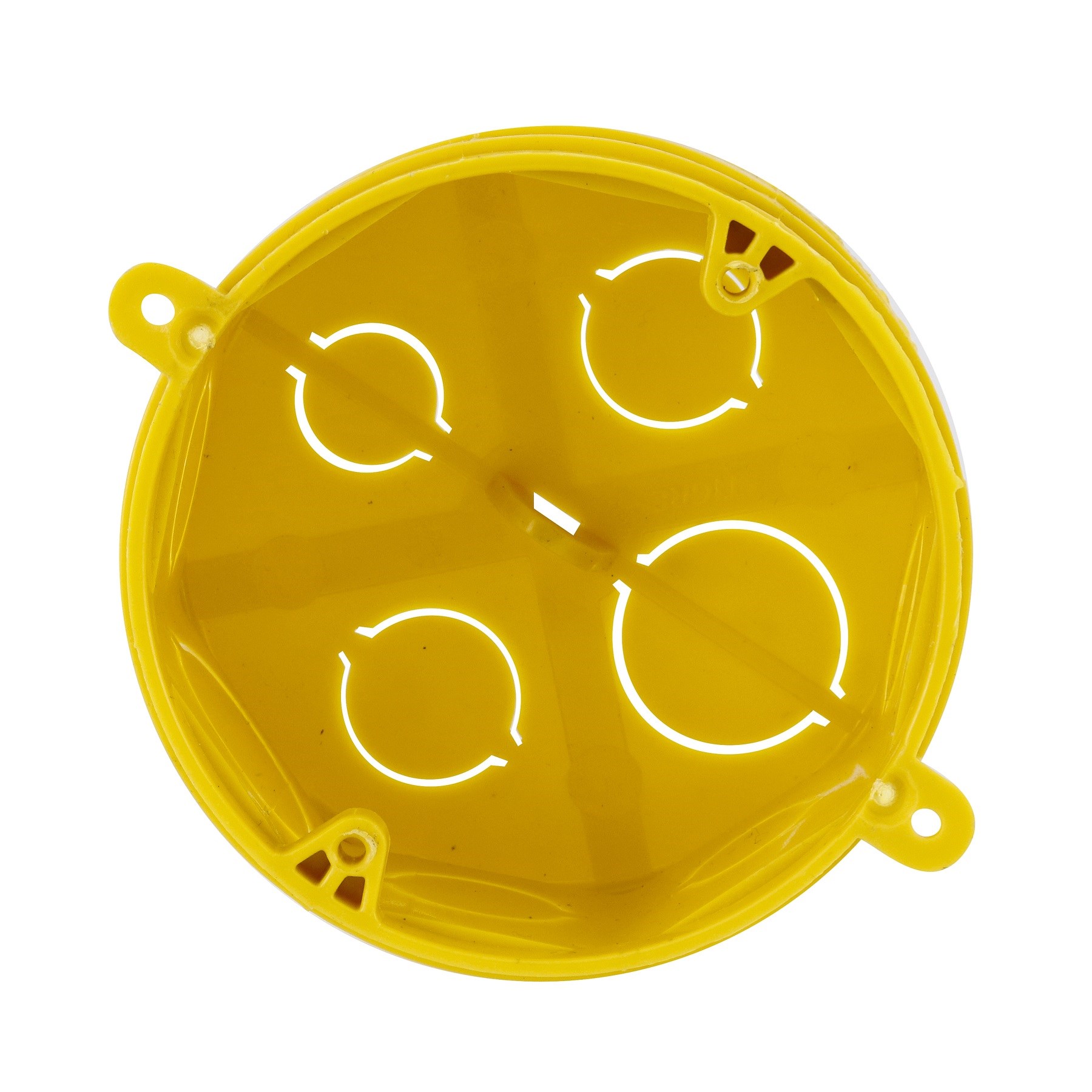 Caixa de Luz Tigre 4x4 Octogonal Fundo Móvel Amarela - 33043155
