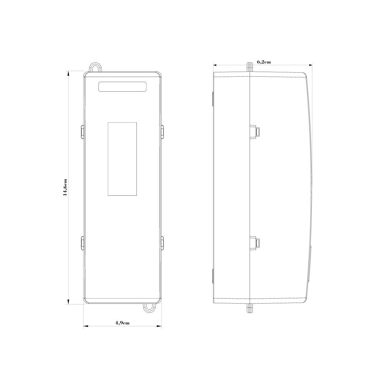 Caixa de Proteção para Disjuntor Tramontina Branca - 56300201