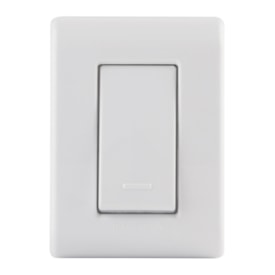 Caixa de Sobrepor 1 Interruptor Simples Tramontina 10A 250V Branca - 57304001