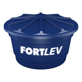 Caixa d’Água de Polietileno 310L Redonda Com Tampa Fortlev - 02010004