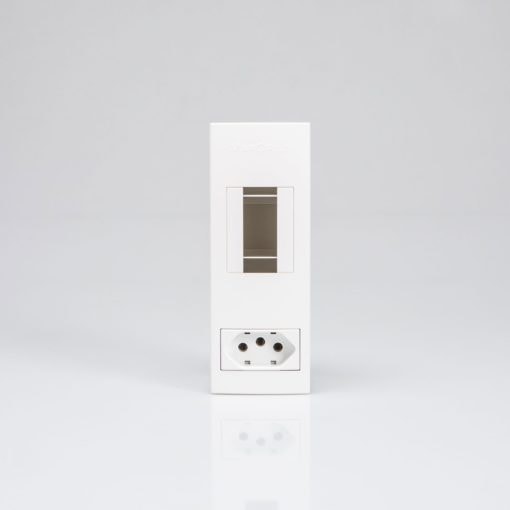 Caixa Slim para Disjuntor Margirius 1 Tomada 2P+T 20A - 15686