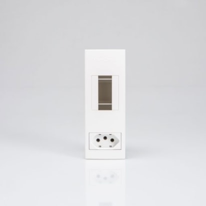 Caixa Slim para Disjuntor Margirius 1 Tomada 2P+T 20A - 15686