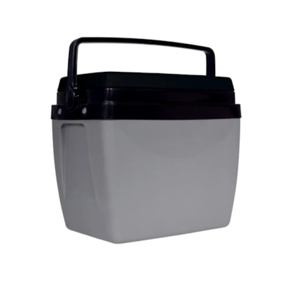 Caixa Térmica 18 Litros Mor Cinza/Preto - 25108251