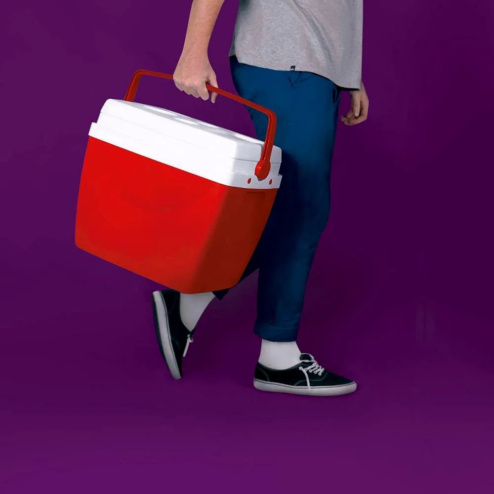 Caixa Térmica 34 Litros Mor Vermelha - 25108162