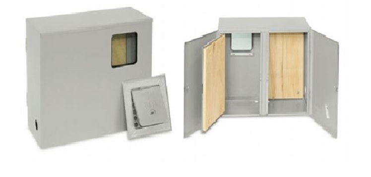 Caixa Tipo V Trifásico Com Visor Esquerdo - Multipadrao