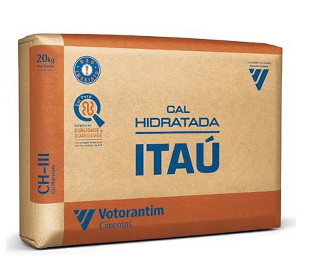 Cal Hidratada 20kg Itau
