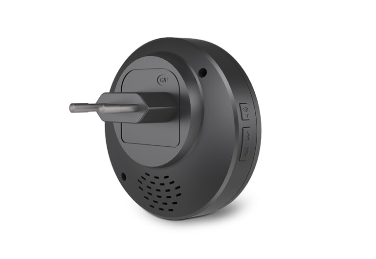 Campainha Sem fio Comfortdoor Preta Bivolt