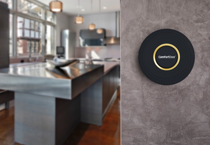 Campainha Sem fio Comfortdoor Preta Bivolt