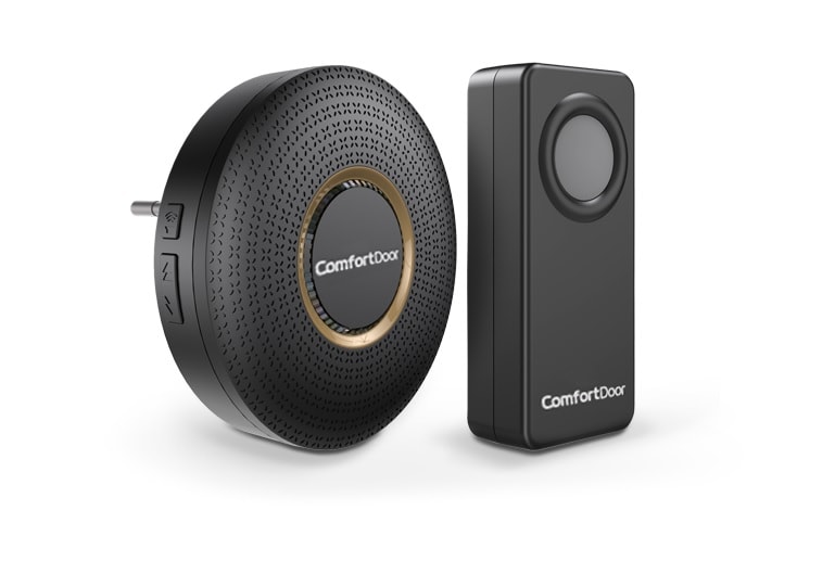 Campainha Sem fio Comfortdoor Preta Bivolt