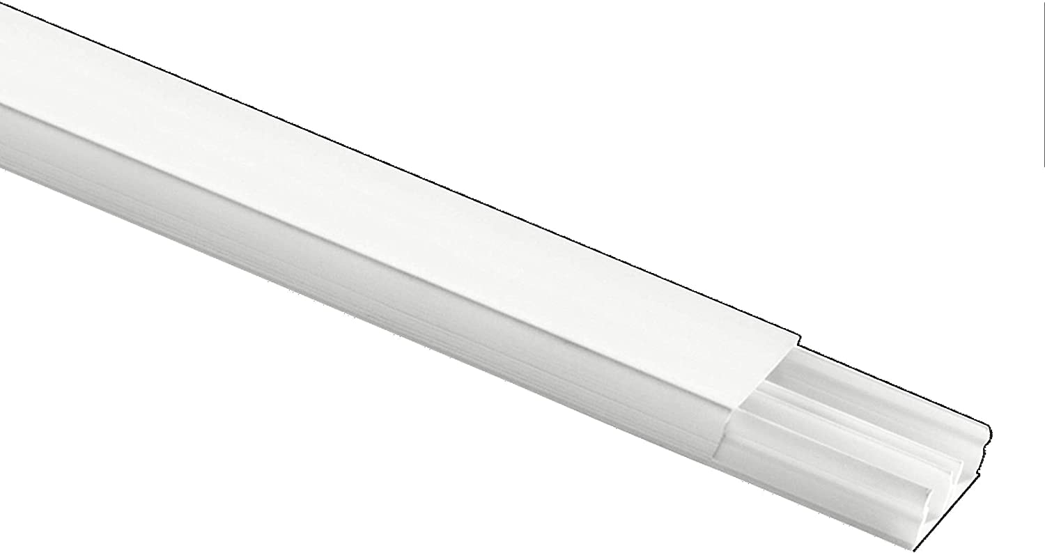Canaleta PVC Alumbra 20x10mm Barra 2M Branca